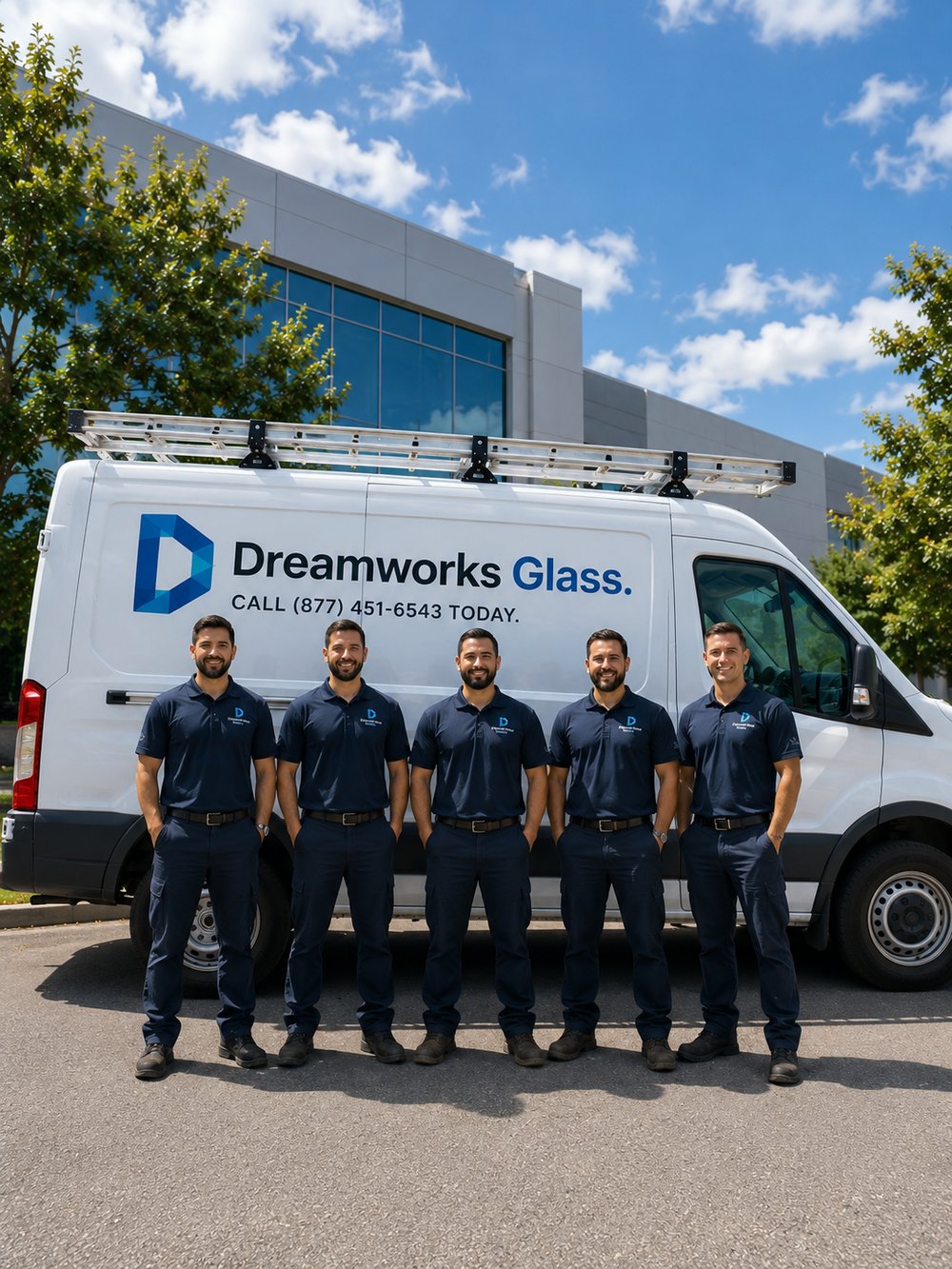 Dream Works Glass team